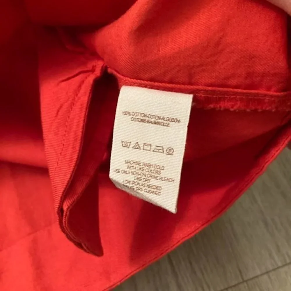 Free People Fleur Du Jour Red Mini Dress with Pockets Size S NWOT - Picture 6 of 9